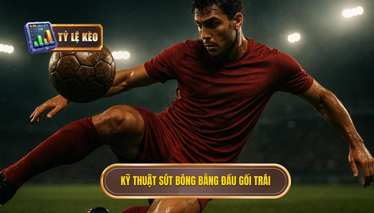 Định nghĩa và Cơ chế hoạt động của Kỹ thuật sút bóng bằng đầu gối trái