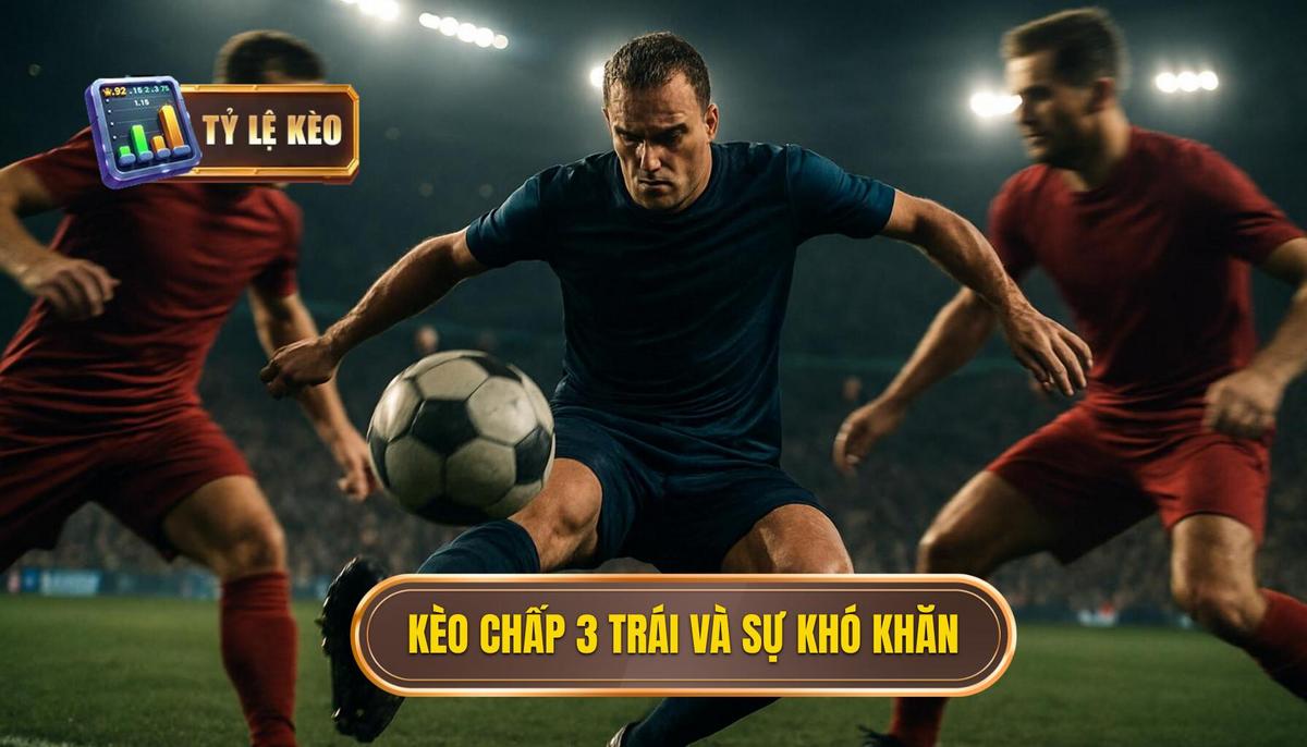 Kèo chấp 3 trái là gì và tại sao nó lại khó nhằn_