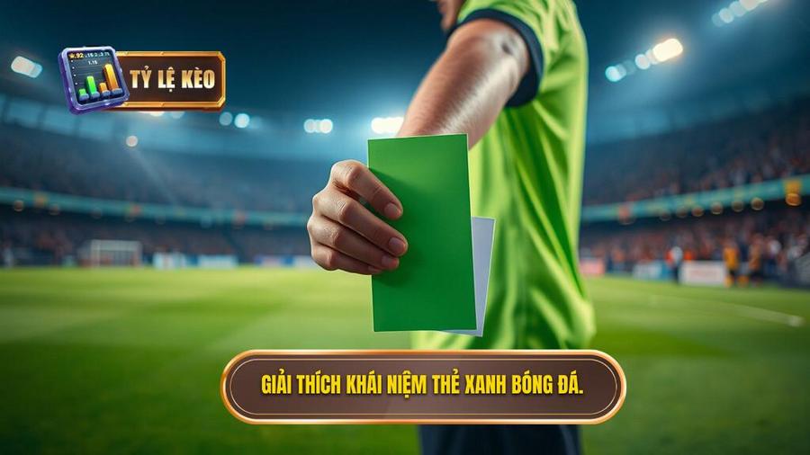 Thẻ xanh trong bóng đá là gì? Toàn tập kiến thức về tấm thẻ quyền lực mới 1 1. Giải thích khái niệm thẻ xanh bóng đá.