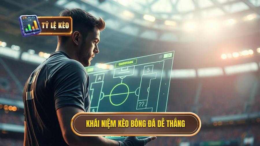 Khái niệm kèo bóng đá dễ thắng