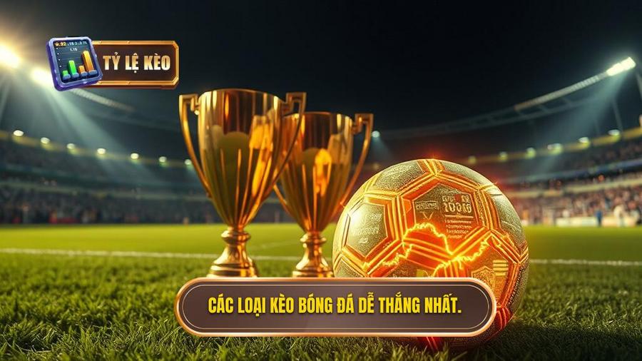 Các loại kèo bóng đá dễ thắng nhất