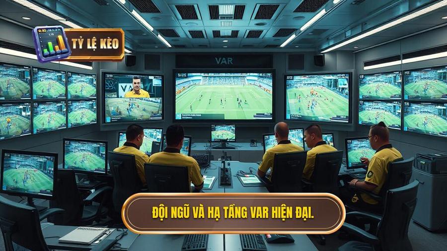 Công nghệ VAR trong bóng đá hoạt động thế nào? Phân tích chi tiết từ A-Z 2 2. Đội ngũ và hạ tầng VAR hiện đại.