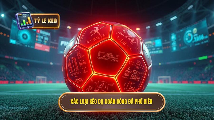 Các loại kèo dự đoán bóng đá phổ biến