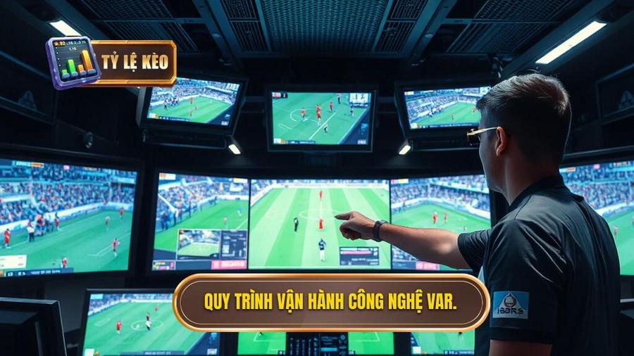 Công nghệ VAR trong bóng đá hoạt động thế nào? Phân tích chi tiết từ A-Z 3 3. Quy trình vận hành công nghệ VAR.