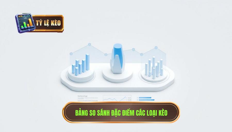 Hiểu đúng tỷ lệ kèo để đưa ra lựa chọn hợp lý hơn 3 Bảng so sánh đặc điểm các loại kèo